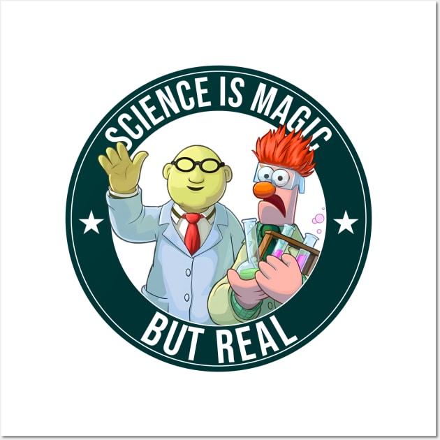 Muppets Science Retro Wall Art by cInox